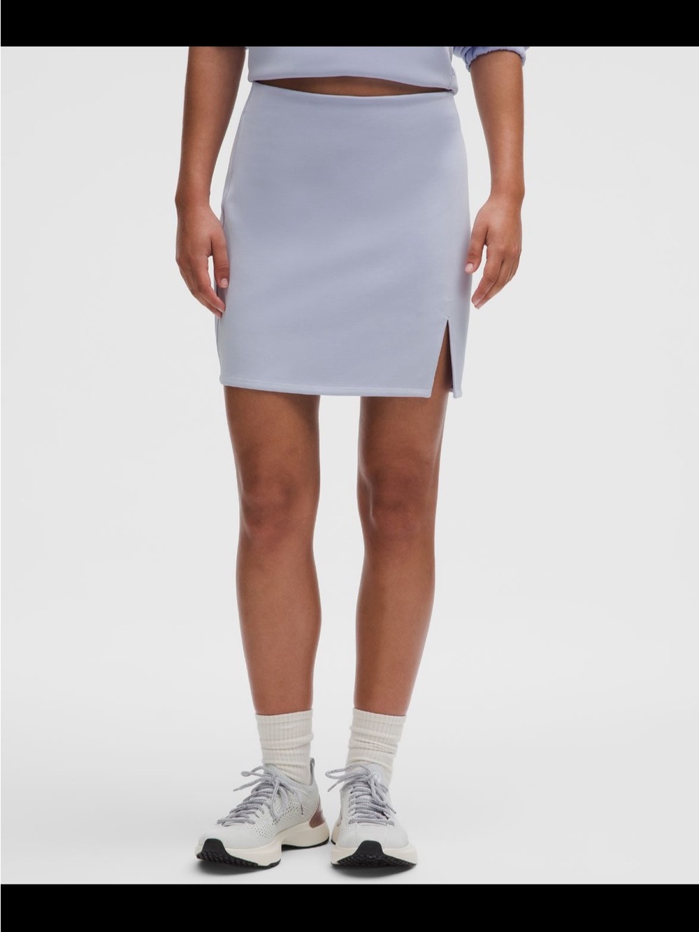 lululemon athletica High Rise Mini Skirt with Side Slit